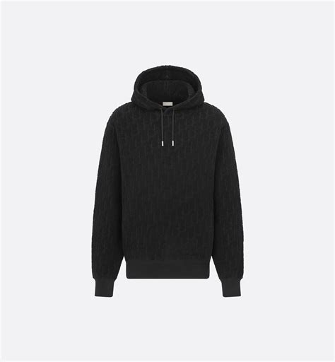 dior oblique hooded sweatshirt|dior jacquard hoodie.